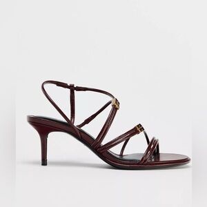 HIGH HEELED STRAP SANDALS